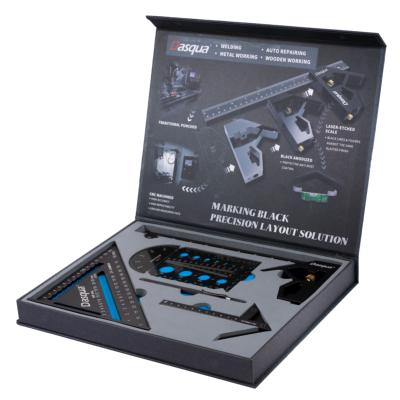 Coffret de traçage avec 4 outils de précision