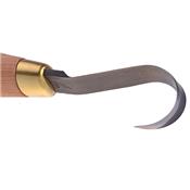 Couteau croche simple biseau