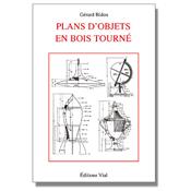 Plan d'objets en bois tourné