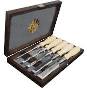 Coffret bois de 5 ciseaux  CRYO