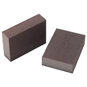 Bloc De Ponçage En Bois Hêtre - Support Papier De Verre Pour Cuir, 3 Formes (Carré, Biseau, Cale) - Outil Pro