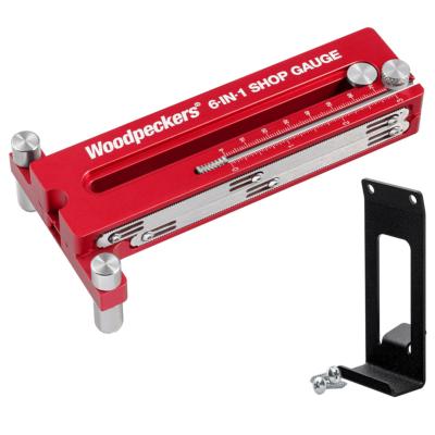 Jauges 6 en 1 Woodpeckers