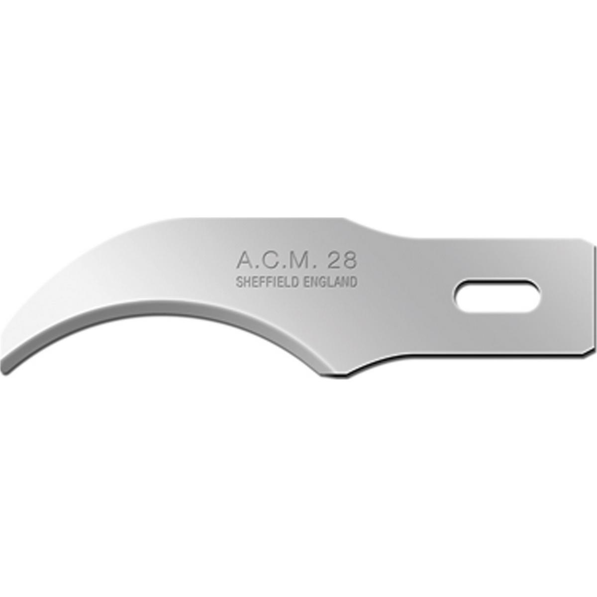 Lames pour cutters scalpels ACM, marqueterie, modélisme - Bordet