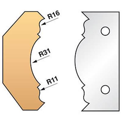 Fer pour corniche H 90 mm