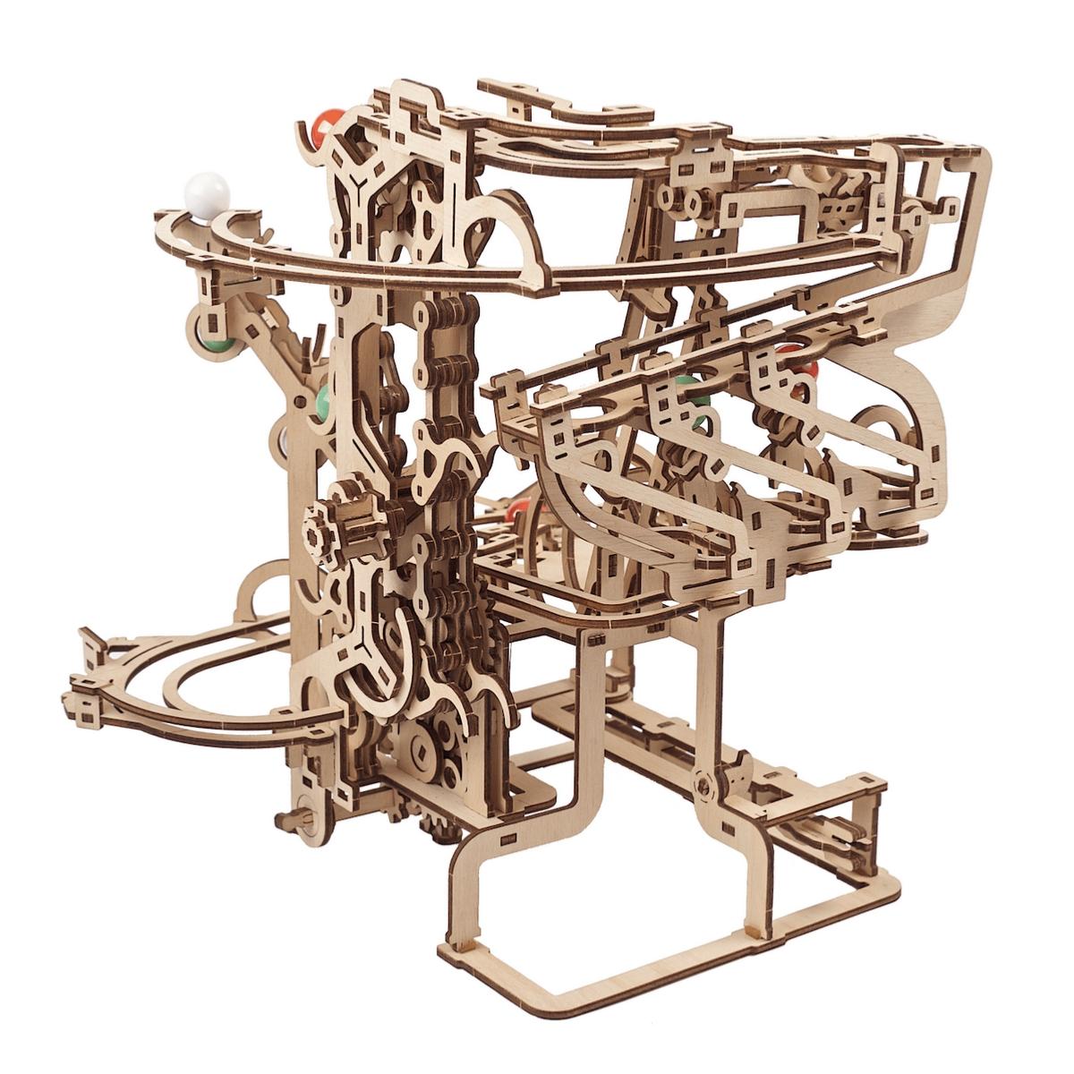 CIRCUIT A BILLES AVEC ELEVATEUR - Ugears models 2024