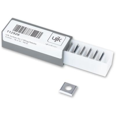 Jeu de 10 plaquettes pour fraise UJK