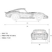 Kit Ferrari 250 GTO radiocommandée