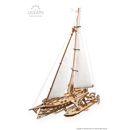 Trimaran Mérihobus, Puzzle 3d en bois Ugears 