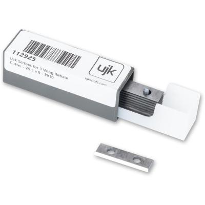 Jeu de 10 plaquettes pour fraise large UJK