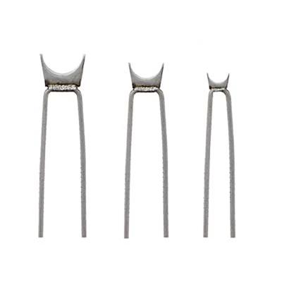 Set de 3 pointes demi-rondes