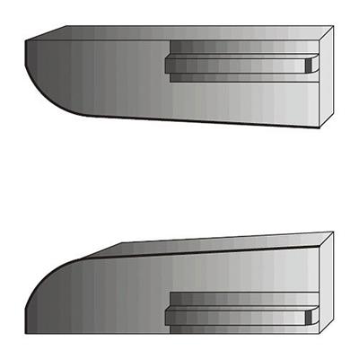 Couteaux Plate-bande Congé 15 mm