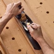 Rabot Jack Plane à angle faible VERITAS